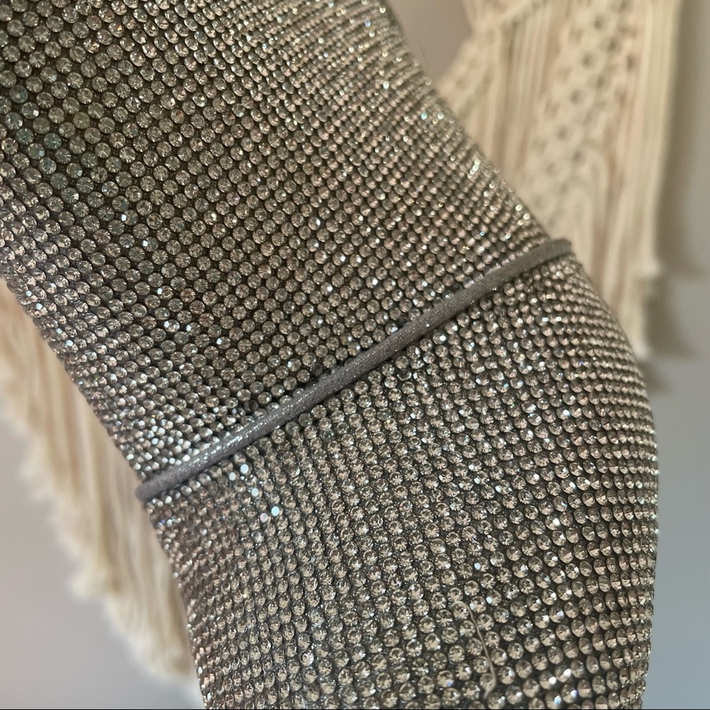 Steve Madden Catwalk Rhinestone Boots - Picture 6 of 8
